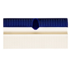 Плитка керамічна бордюрна Aquaviva з поручнем і водостоком, 240х115х30 мм фото