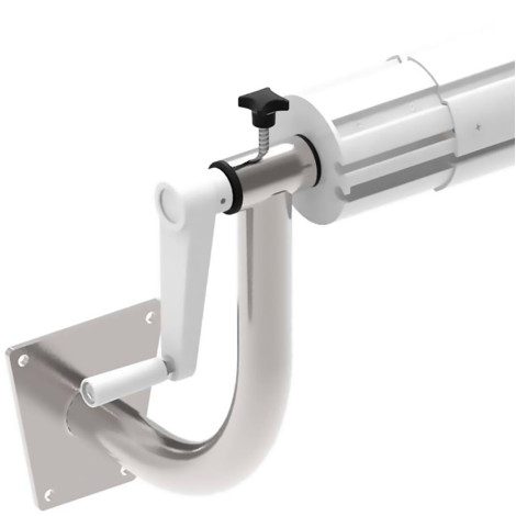 Опора для намотувального пристрою Flexinox 87197061, з кріпленням на стіну фото