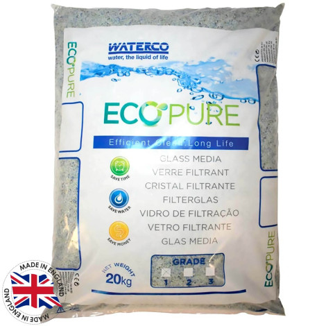 Пісок скляний Waterco EcoPure 0.5-1.0 мм (20 кг)  фото №2