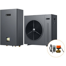 Інверторний тепловий насос для дому Aquaviva Plus 6 (5.88 кВт), циркуляційний насос + триходовий клапан фото