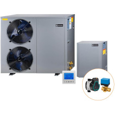 Інверторний тепловий насос для дому Aquaviva AVH15SPV (15.2 кВт), циркуляційний насос + триходовий клапан фото