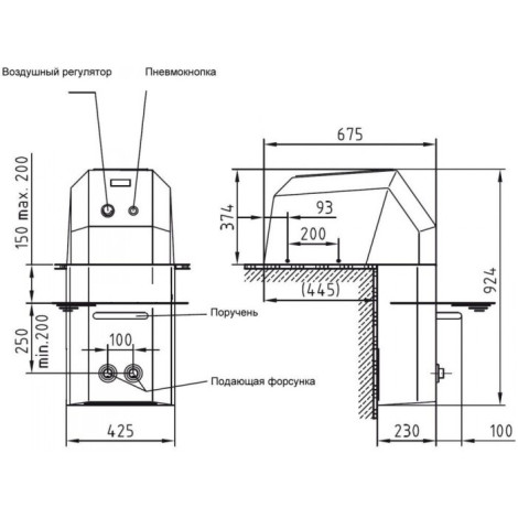 Протитечія навісна Fitstar 7808090 (63 м3/год, 2 форсунки, 380 В)  фото №2