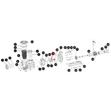 Крильчатка насоса SLP400/400Т, (A03070174 №18) фото