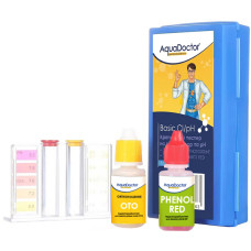 Крапельний тестер для басейну AquaDoctor Basic Cl/pH фото