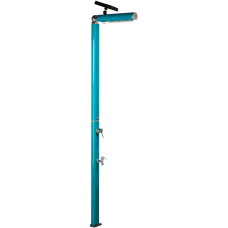 Душ вуличний Aquaviva Quick з LED підсвіткою та мийкою для ніг, синій (ottanio) Q825/5021-QL фото