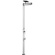 Душ вуличний Aquaviva Quick з LED підсвіткою та мийкою для ніг, білий Q825/9003-QL  фото №1
