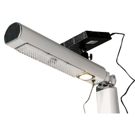 Душ вуличний Aquaviva Quick з LED підсвіткою та мийкою для ніг, білий Q825/9003-QL  фото №2