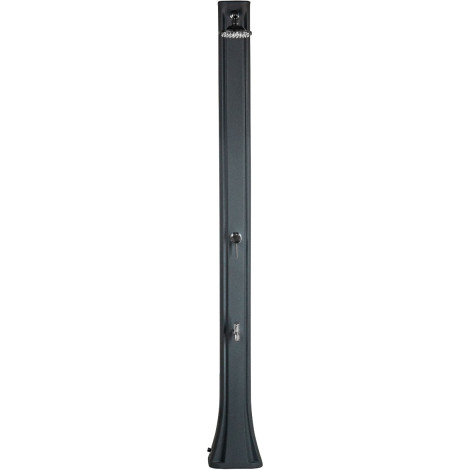Душ сонячний Aquaviva Big Happy Five з мийкою для ніг, антрацит F620/7016, 36 л фото