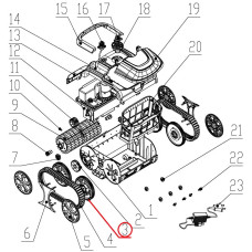 Колесо до пилососа Wybotics WY200, (№3 S.WY3312Pro.024) фото