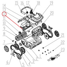 Акумулятор до пилососа Wybotics WY200 (№12 D.2.12.063) фото