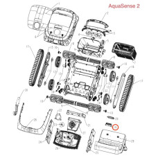Корпус фільтра робота-пилососа Beatbot AquaSense 2/2 Pro/2 Ultra фото
