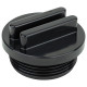 Заглушка крана Emaux MPV-03 1-1/2" чорна (1013100)  фото №1