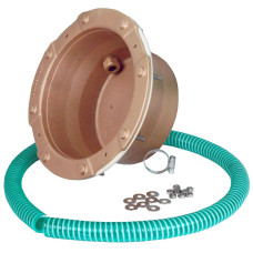 Закладна прожектора для литих чаш Fitstar 4101050, ∅270 мм, бронза фото