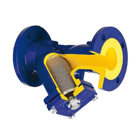 Фильтры осадочные чугунные фланцевые арт. 821A ZETKAMA (Польша) PN 1,6 МПа Ду 15 фото