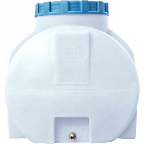 Емкость 250 л горизонтальная  фото №2