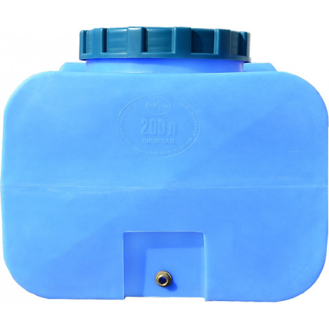 Ємність 200 л квадратна ГК ПБ біла  фото №5