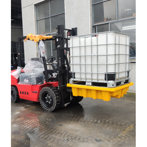 Піддон для зберігання 4-х бочок або єврокуба IBC Pallet для локалізації протікання 120-120-10см  фото №3