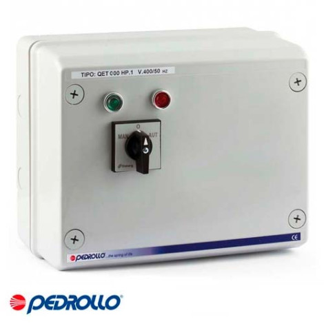 Пульт керування Pedrollo QET 300 2,2 кВт для 3-х фазных насосов (530TNF30A) фото
