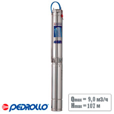 Насос свердловини Pedrollo 4SR6/17 4" 2.2 кВт 400В фото