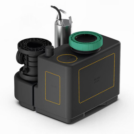 Каналізаційна установка WILO DrainLift SANI-S.11M/3C (2549917)  фото №3