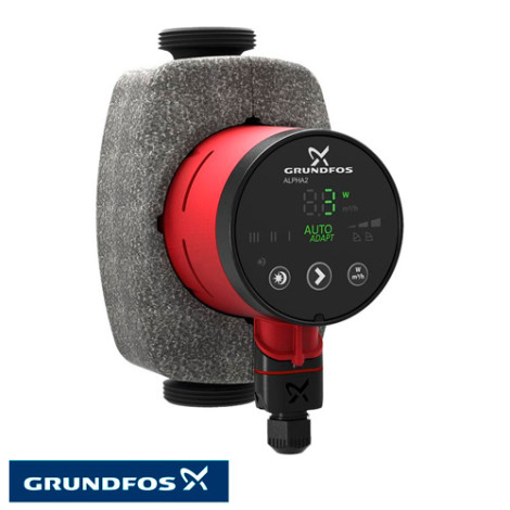 Циркуляційний насос Grundfos ALPHA2 25-60 180 (99411175) фото
