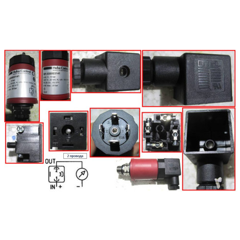 Датчик давления 24В 0-16 бар 1/4" LEO PS16 (779692)  фото №6