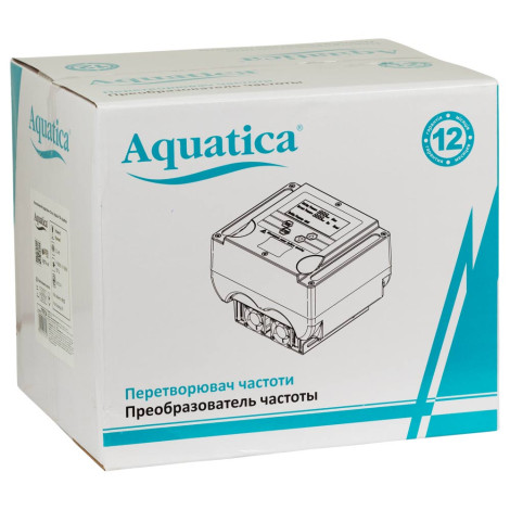 Перетворювач частоти 3~380В × 3~380В до 2.2кВт із датчиком тиску AQUATICA (779714)  фото №10