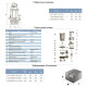 Насос дренажный 0.55кВт Hmax 20м Qmax 210л/мин AQUATICA QDX3-20-0.55A (773233)  фото №2