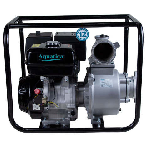 Мотопомпа 18 к.с. Hmax 35м Qmax 120м³/год (4-х тактний) AQUATICA (772533)  фото №2