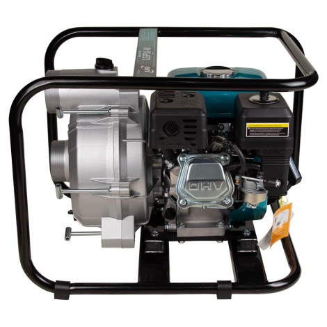 Мотопомпа 6.5л.с. Hmax 29м Qmax 60м³/ч (4-х тактний) для брудної води LEO LGP30-W (772517)  фото №6