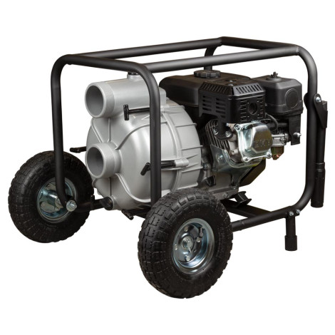 Мотопомпа 7.5 к.с. Hmax 28м Qmax 70м³/год (4-х тактний) для брудної води AQUATICA (772537)  фото №5