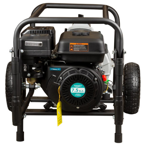 Мотопомпа 7.5 к.с. Hmax 28м Qmax 70м³/год (4-х тактний) для брудної води AQUATICA (772537)  фото №8