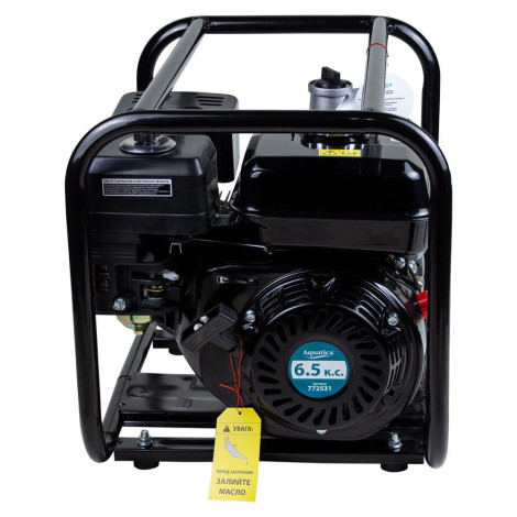 Мотопомпа 7.5 л.с. Hmax 30м Qmax 35м³/год (4-ох тактний) AQUATICA (772531)  фото №8