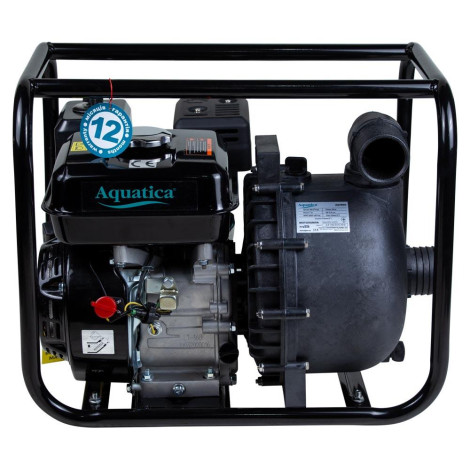 Мотопомпа 7.5 к.с. Hmax 30м Qmax 38м³/год (4-х тактний) для агресивного середовища AQUATICA (772539)  фото №2