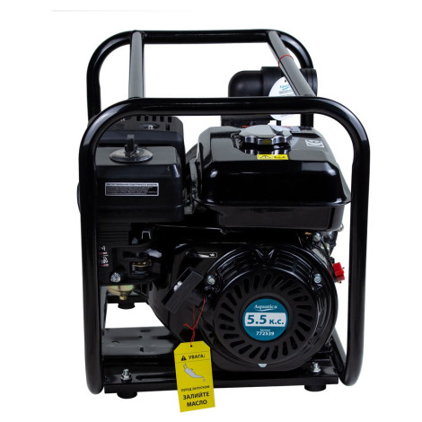 Мотопомпа 7.5 к.с. Hmax 30м Qmax 38м³/год (4-х тактний) для агресивного середовища AQUATICA (772539)  фото №8