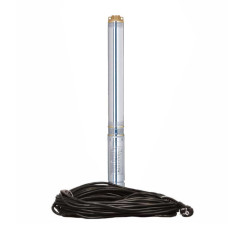 Насос відцентровий свердловинний 0.37кВт H 66(43)м Q 40(25)л/хв Ø66мм (кабель 30м) AQUATICA (DONGYIN) (777372) фото