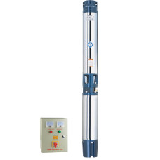 Насос відцентровий свердловинний 380В 22кВт H 120(65)м Q 1200(1000)л/хв Ø151мм+пульт DONGYIN (7776883) фото