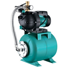 Станція 0.6кВт Hmax 35м Qmax 50л/хв (самовсмоктуючий насос) 24л LEO (776201) фото