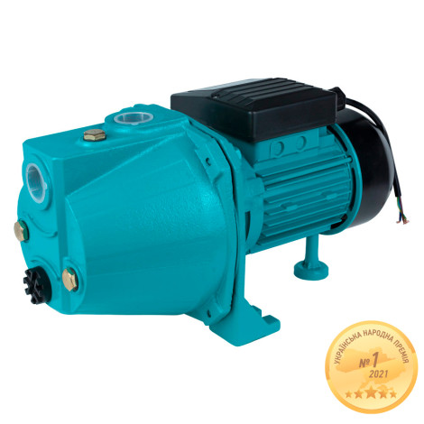 Насос центробежный самовсасывающий 1.1кВт Hmax 55м Qmax 60л/мин AQUATICA JETa100 (775093) фото