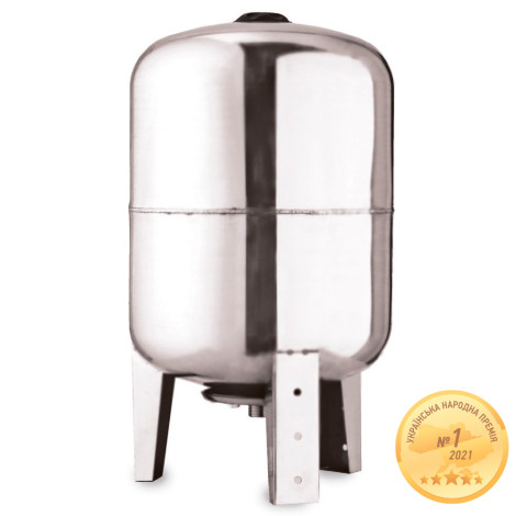 Гідроакумулятор вертикальний 50л (нерж) AQUATICA (779113) фото