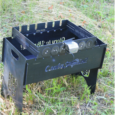 Автоматична шашличниця на 6 шампурів  фото №3