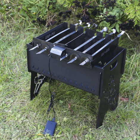 Автоматична шашличниця на 6 шампурів  фото №4