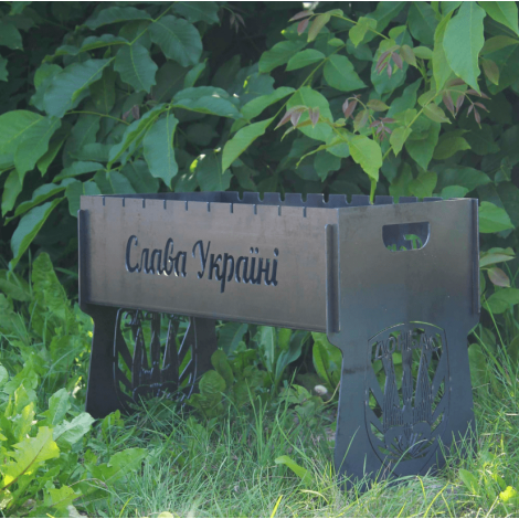 Мангал розбірний на 10 шампурів  фото №3