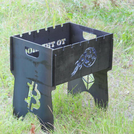 Мангал розбірний на 6 шампурів  фото №2