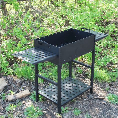 Мангал Степ збірний зі столиком на 8 шампурів  фото №3