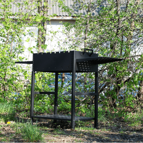 Мангал Степ збірний зі столиком на 8 шампурів  фото №5