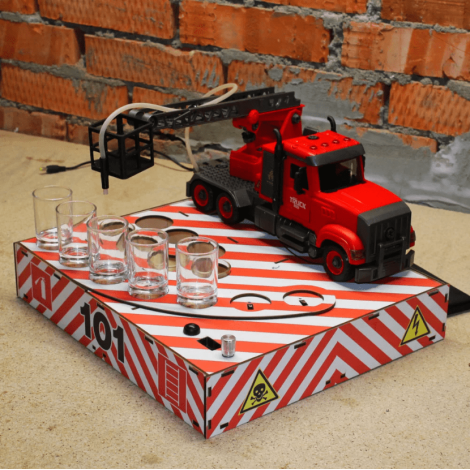Наливатор Пожежна Машина на 7 чарок з друком  фото №5
