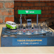 Наливатор АЗС на 7 чарок з друком - Volkswagen T1 фото