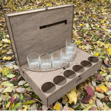 Наливатор для віскі 6 чарок фото