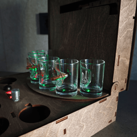 Наливатор на 6 преміум-чарок  фото №3